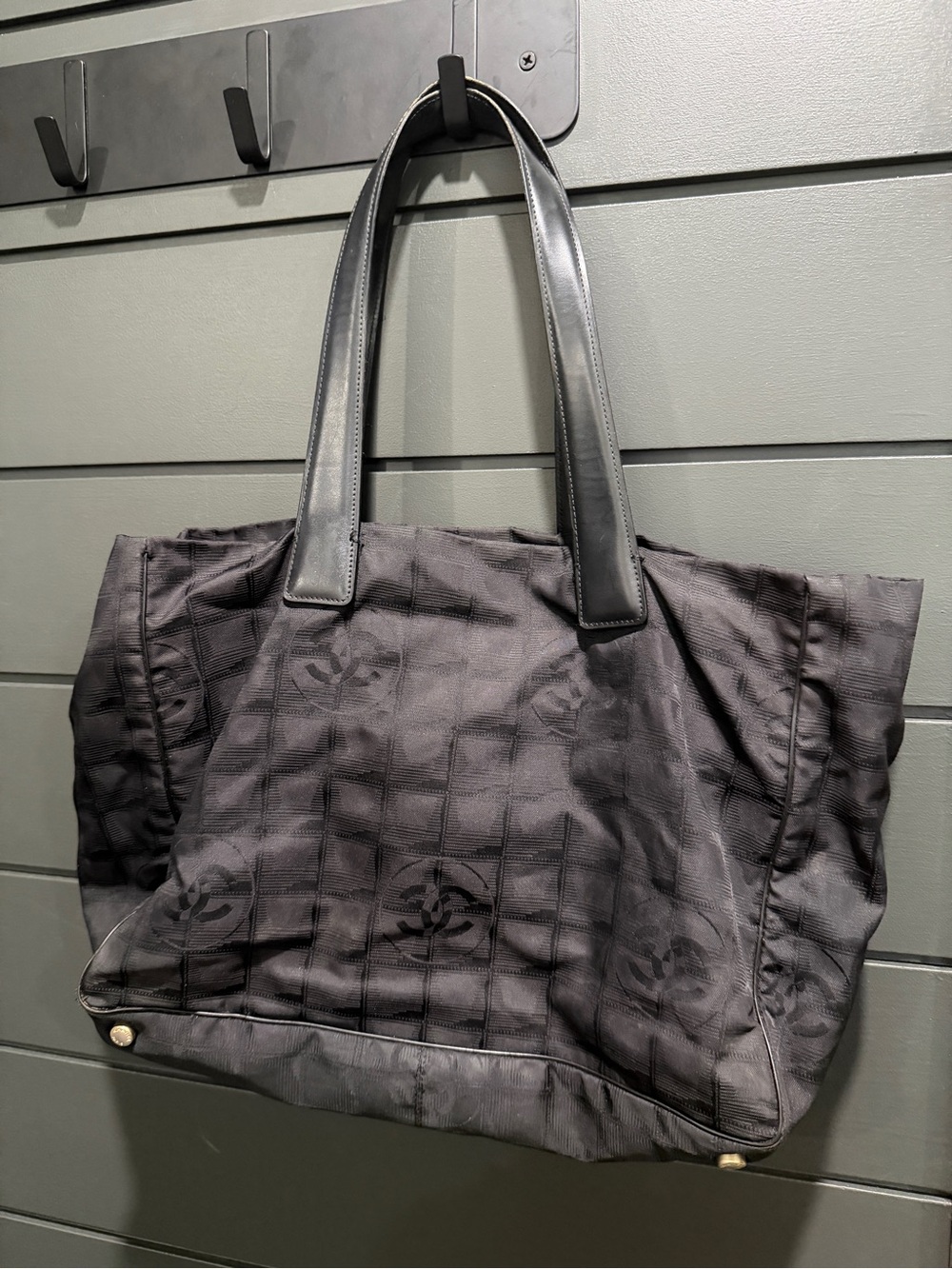 Chanel travel line tote